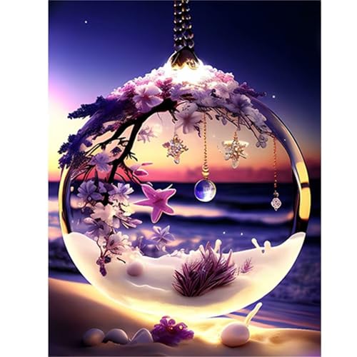 Strand Crystal View - Puzzles für Erwachsene,Puzzle 1500 Teile, Puzzle 87x57 cm DIY - Puzzles für Heimdekoration, Familienpuzzle für Erwachsene und Kinder von Cekog