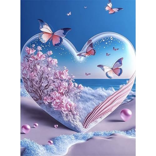 Strand Herz Schmetterling - Puzzles für Erwachsene,Puzzle 200 Teile, Puzzle 35x25 cm DIY - Puzzles für Heimdekoration, Familienpuzzle für Erwachsene und Kinder Strand Herz Schmetterling - Puzzles für Erwachsene,Puzzle 200 Teile, Puzzle 35x25 cm DIY - Puzzles für Heimdekoration, Familienpuzzle für Erwachsene und Kinder von Cekog