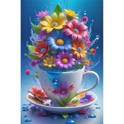 Tasse Blumen - Puzzles für Erwachsene,Puzzle 200 Teile, Puzzle 35x25 cm DIY - Puzzles für Heimdekoration, Familienpuzzle für Erwachsene und Kinder Tasse Blumen - Puzzles für Erwachsene,Puzzle 200 Teile, Puzzle 35x25 cm DIY - Puzzles für Heimdekoration, Familienpuzzle für Erwachsene und Kinder von Cekog