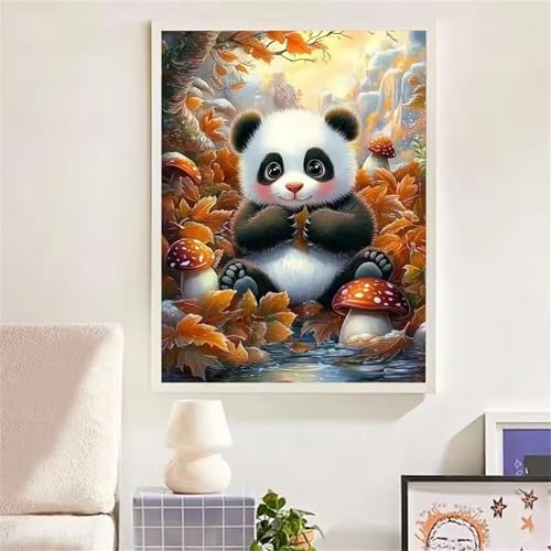 Tier süß Panda - Puzzles für Erwachsene,Puzzle 1000 Teile, Puzzle 50x75cm, DIY-Puzzles für Heimdekoration, Familienpuzzle für Erwachsene und Kinder von Cekog