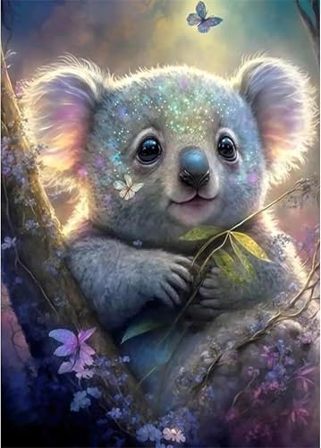 Tierischer Koala - Puzzles für Erwachsene,Puzzle 1000 Teile, Puzzle 50x75cm, DIY-Puzzles für Heimdekoration, Familienpuzzle für Erwachsene und Kinder von Cekog