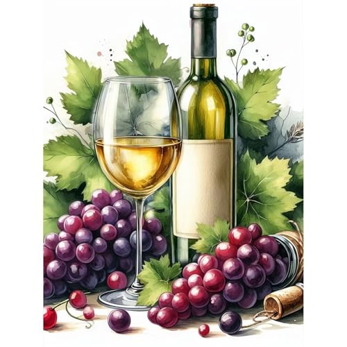 Trauben - Puzzles für Erwachsene,Puzzle 200 Teile, Puzzle 35x25 cm DIY - Puzzles für Heimdekoration, Familienpuzzle für Erwachsene und Kinder von Cekog