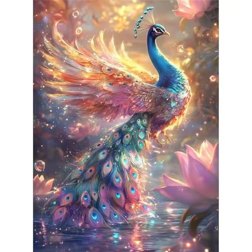 Traumpfau - Puzzles für Erwachsene,Puzzle 200 Teile, Puzzle 35x25 cm DIY - Puzzles für Heimdekoration, Familienpuzzle für Erwachsene und Kinder von Cekog
