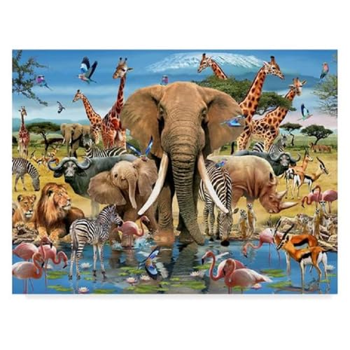 Tropische Tiere - Puzzles für Erwachsene,Puzzle 1200 Teile, Puzzle 50x75 cm DIY - Puzzles für Heimdekoration, Familienpuzzle für Erwachsene und Kinder Tropische Tiere - Puzzles für Erwachsene,Puzzle 1200 Teile, Puzzle 50x75 cm DIY - Puzzles für Heimdekoration, Familienpuzzle für Erwachsene und Kinder von Cekog