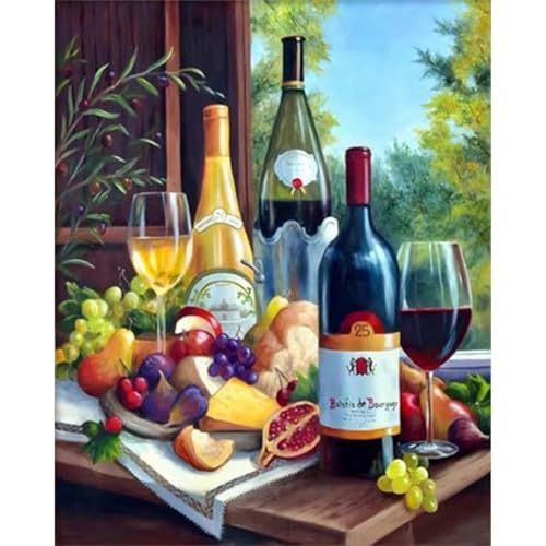 Wein - Puzzles für Erwachsene,Puzzle 700 Teile, Puzzle 38x52 cm DIY - Puzzles für Heimdekoration, Familienpuzzle für Erwachsene und Kinder von Cekog