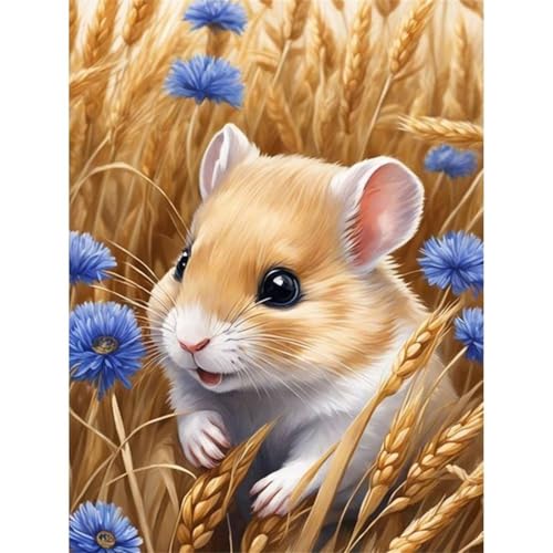 Weizenhamster - Puzzles für Erwachsene,Puzzle 200 Teile, Puzzle 35x25 cm DIY - Puzzles für Heimdekoration, Familienpuzzle für Erwachsene und Kinder von Cekog