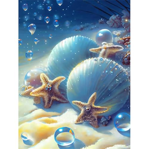 Wunderschöner Muschelseestern - Puzzles für Erwachsene,Puzzle 700 Teile, Puzzle 38x52 cm DIY - Puzzles für Heimdekoration, Familienpuzzle für Erwachsene und Kinder von Cekog