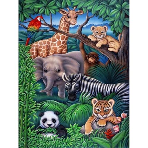 Zoo-Ansicht - Puzzles für Erwachsene,Puzzle 200 Teile, Puzzle 35x25 cm DIY - Puzzles für Heimdekoration, Familienpuzzle für Erwachsene und Kinder von Cekog