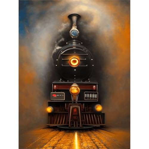 Zug - Puzzles für Erwachsene,Puzzle 300 Teile, Puzzle 40x28 cm DIY - Puzzles für Heimdekoration, Familienpuzzle für Erwachsene und Kinder von Cekog