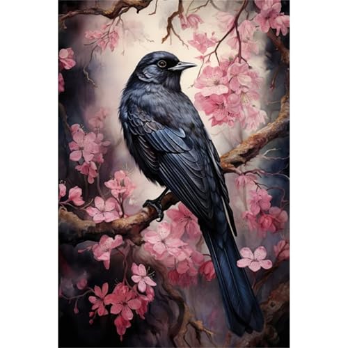 Zweigkrähe - Puzzles für Erwachsene,Puzzle 120 Teile, Puzzle 25x20 cm DIY - Puzzles für Heimdekoration, Familienpuzzle für Erwachsene und Kinder Zweigkrähe - Puzzles für Erwachsene,Puzzle 120 Teile, Puzzle 25x20 cm DIY - Puzzles für Heimdekoration, Familienpuzzle für Erwachsene und Kinder von Cekog