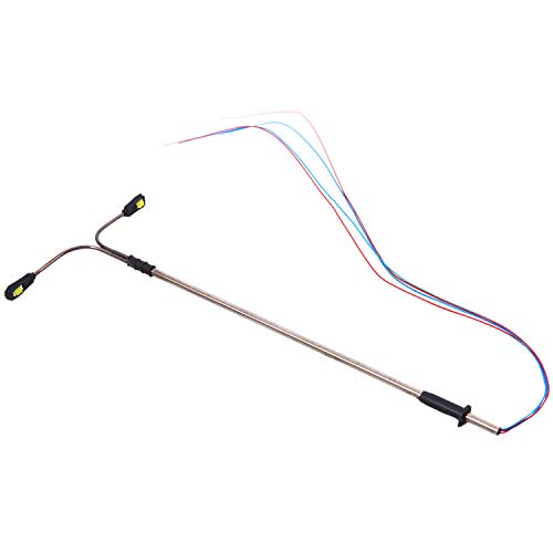 Celabie 2Led 1: 100 Maßstab Straßen Laterne Landschaft Mini Laternen Pfahl für Sand Tisch Modell Laternen Pfahl für Zug Eisenbahn Straße Landschaft Typ E von Celabie