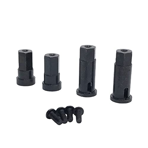 Celabie 4 StüCke Metall Rad Hex Hub Drive Adapter Combiner für HB Toys ZP1001 ZP1002 ZP 1001 ZP 1002 1/10 RC Auto Upgrade Teile von Celabie