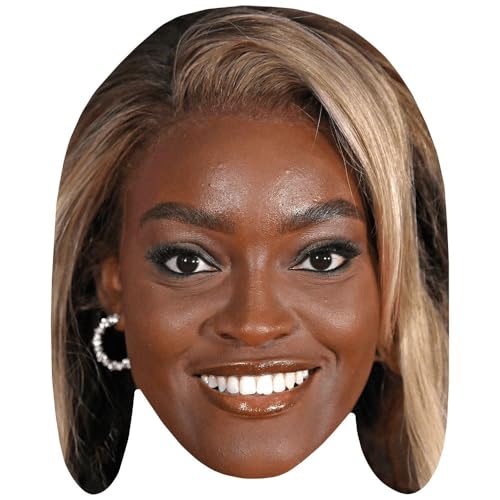 Celebrity Cutouts Coco Sarel (Smile) Maske aus Karton von Celebrity Cutouts
