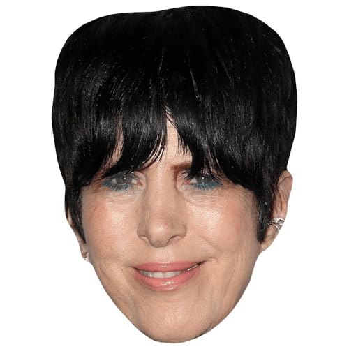 Celebrity Cutouts Diane Warren (Smile) Maske aus Karton von Celebrity Cutouts