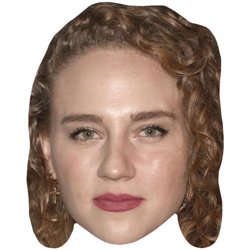 Celebrity Cutouts Kat Cunning (Curly Hair) Maske aus Karton von Celebrity Cutouts