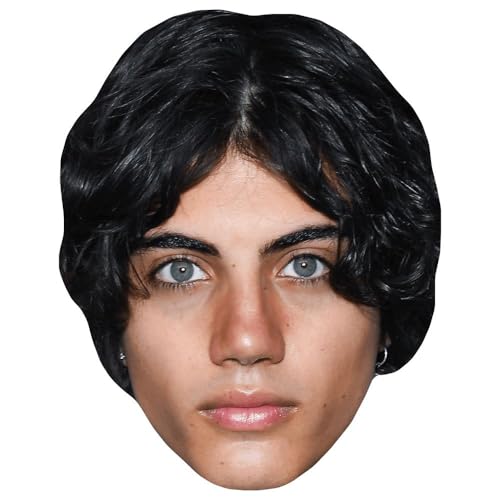 Celebrity Cutouts Nic Kaufmann (Black Hair) Maske aus Karton von Celebrity Cutouts