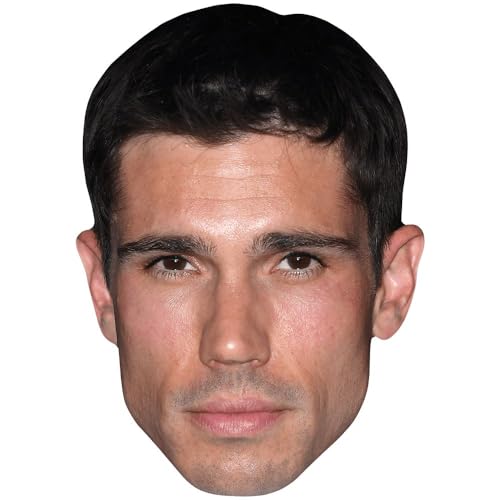 Celebrity Cutouts Tanner Novlan (Stubble) Maske aus Karton von Celebrity Cutouts