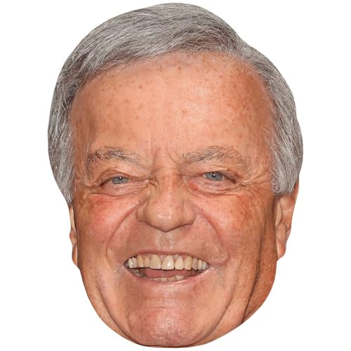 Celebrity Cutouts Tony Blackburn (Smile) Maske aus Karton von Celebrity Cutouts