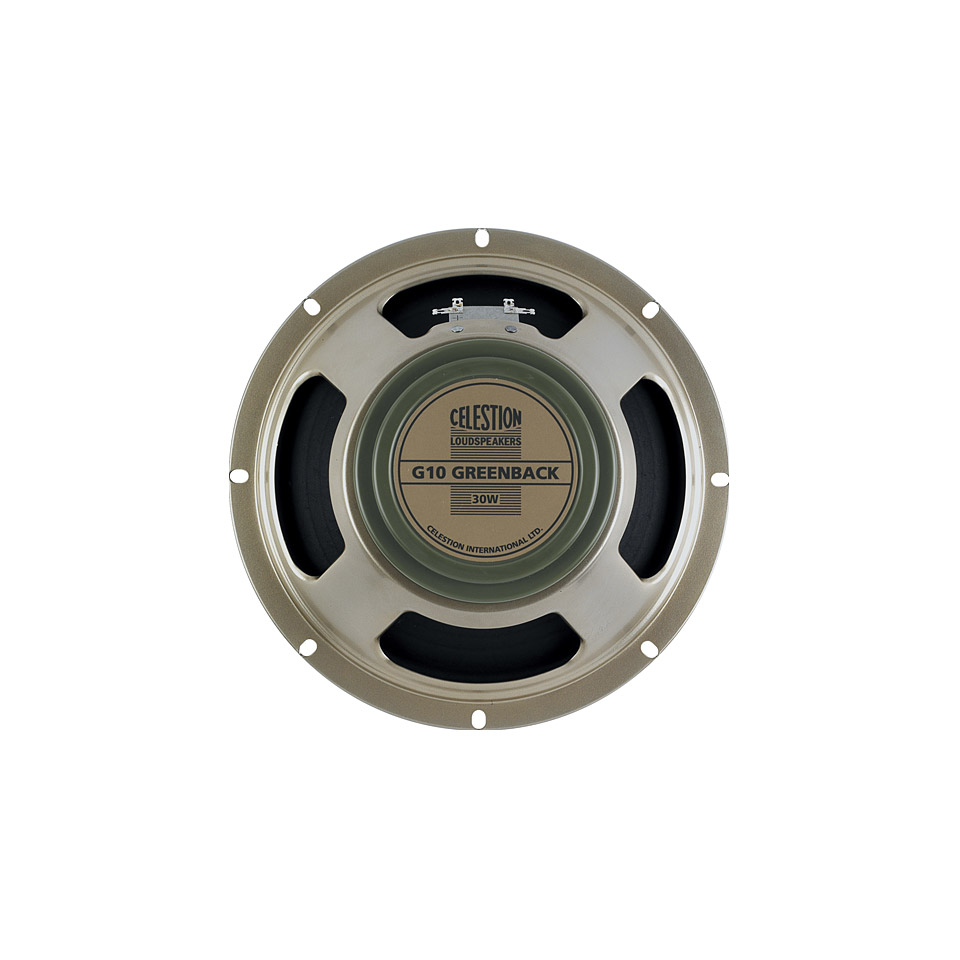 Celestion G10M Greenback - 8 Ohm Gitarrenlautsprecher Celestion G10M Greenback - 8 Ohm Gitarrenlautsprecher von Celestion