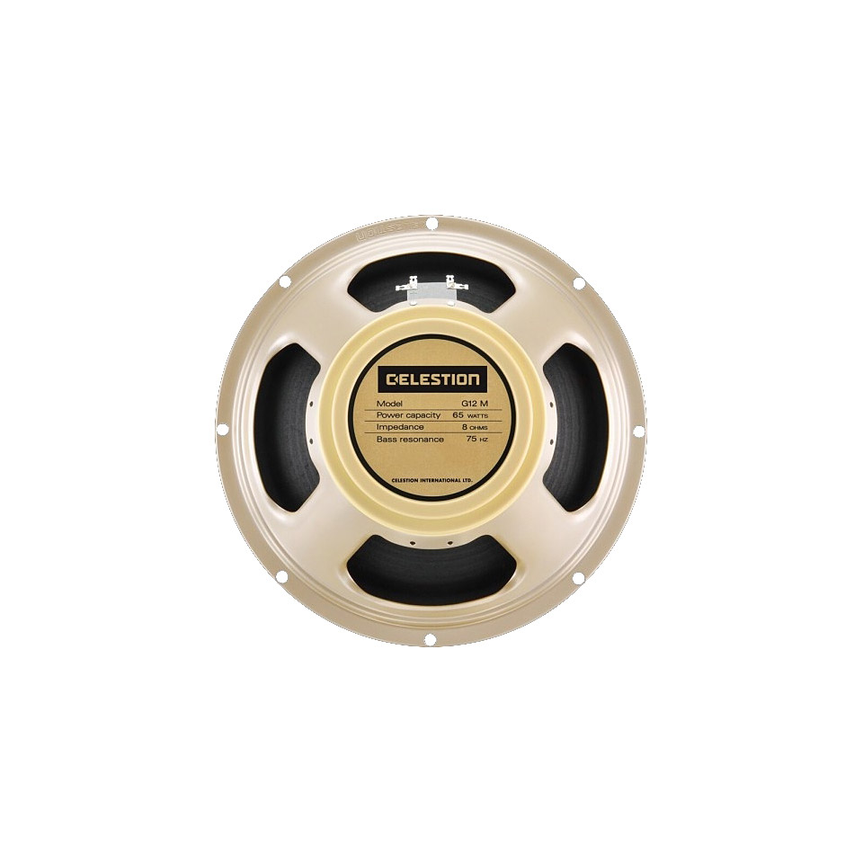 Celestion G12M-65 Creamback 12" 65 W 8 Ohm Gitarrenlautsprecher Celestion G12M-65 Creamback 12" 65 W 8 Ohm Gitarrenlautsprecher von Celestion