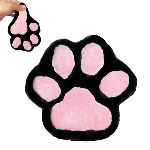 Fufu Squishy Taba Squishy Katzenpfoten Squishy Cat Paw Squishy Weich und Bequem Druckentlastungsspielzeug Taba Squishy Paw Geeignet für Alle Arten Von Menschen (Schwarz und Rosa) von Celiodd