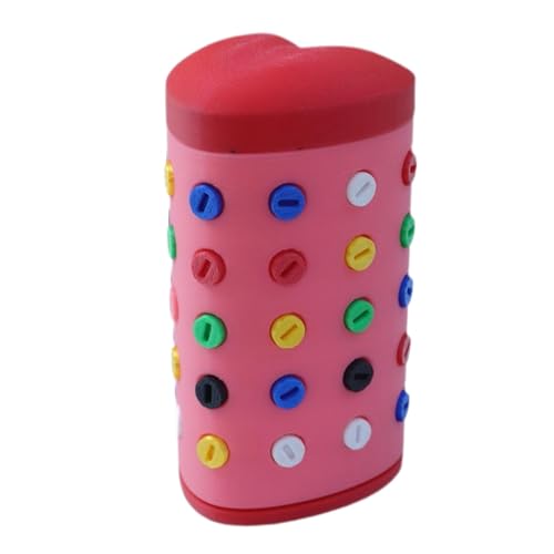 Box mit Schraubverschluss, Puzzle-Box, bedruckt, Box mit Schrauben Gag | Büro-Spardose zum Schrauben, Dekoration für Erwachsene, Freunde, Familie von Celuicion
