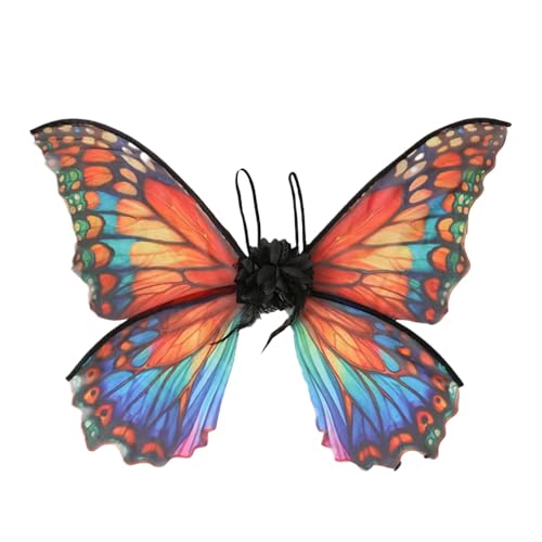 Celuicion Feenflügel, Schmetterling, Fee, Halloween-Kostüm, Engelsflügel, Halloween-Kostüm, Engelsflügel, Kostüm, Partybevorzugung Celuicion Feenflügel, Schmetterling, Fee, Halloween-Kostüm, Engelsflügel, Halloween-Kostüm, Engelsflügel, Kostüm, Partybevorzugung von Celuicion