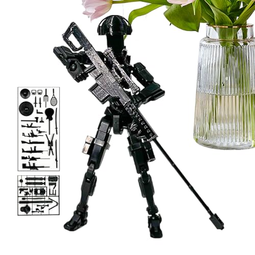 Celuicion Figur mit Gelenken, flexibel – Schreibtischfigur für Sammler, künstlerische Dekoration, mechanisch, mit Gelenken, für Erwachsene, Jugendliche und Freunde zum Ausstellen Celuicion Figur mit Gelenken, flexibel – Schreibtischfigur für Sammler, künstlerische Dekoration, mechanisch, mit Gelenken, für Erwachsene, Jugendliche und Freunde zum Ausstellen von Celuicion