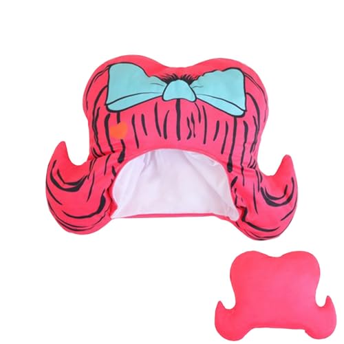 Celuicion Gefüllte Bogenkopfbedeckung, Bogenkopfbedeckung Plüsch - Roleplay -Kopfbedeckungskostüm - Halloween-Party-Dressing-Kopfschmuck, Rollenspiele für Karneval von Celuicion