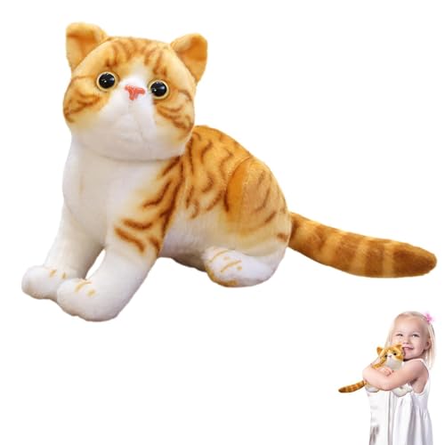 Celuicion Kissen aus Plüsch, Katze, Plüsch, Kätzchen, weich, Huggable – niedliche Tierkatze für Wohnzimmer, Schlafzimmer, Auto, Sofa Celuicion Kissen aus Plüsch, Katze, Plüsch, Kätzchen, weich, Huggable – niedliche Tierkatze für Wohnzimmer, Schlafzimmer, Auto, Sofa von Celuicion