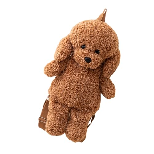 Celuicion Plüschtasche – Tasche aus Plüsch in Tierform, realistische und niedliche Hundetasche für Mädchen, Schulmädchen, Frauen, Reisen und Outdoor, Se référer au descriptif von Celuicion