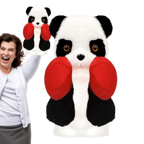 Handpuppen für Tiere, Panda-Handpuppe – Cartoon-Panda-Spielzeug aus Plüsch | Buntes Plüschspielzeug für Zuhause, Kindergarten und Kindergarten Handpuppen für Tiere, Panda-Handpuppe – Cartoon-Panda-Spielzeug aus Plüsch | Buntes Plüschspielzeug für Zuhause, Kindergarten und Kindergarten von Celuicion