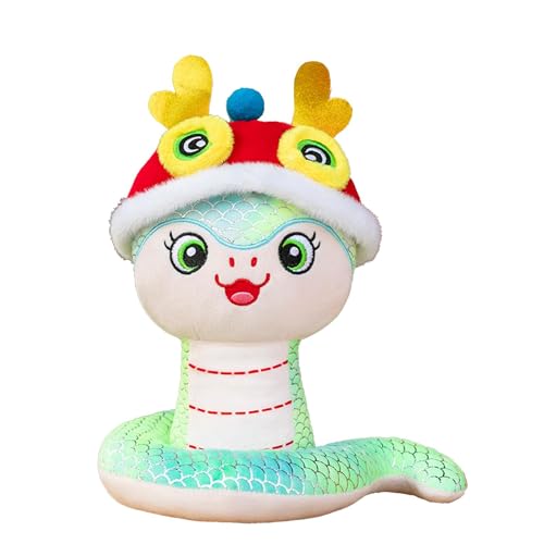 Plüschtier Mondschlange, chinesisches Neujahrs-Schlangen-Spielzeug – weiches Schlangenkissen, 2025 Jahr der Schlange Maskottchen Chinesische Schlange Plüschtiere Spielzeug für die Party Plüschtier Mondschlange, chinesisches Neujahrs-Schlangen-Spielzeug – weiches Schlangenkissen, 2025 Jahr der Schlange Maskottchen Chinesische Schlange Plüschtiere Spielzeug für die Party von Celuicion