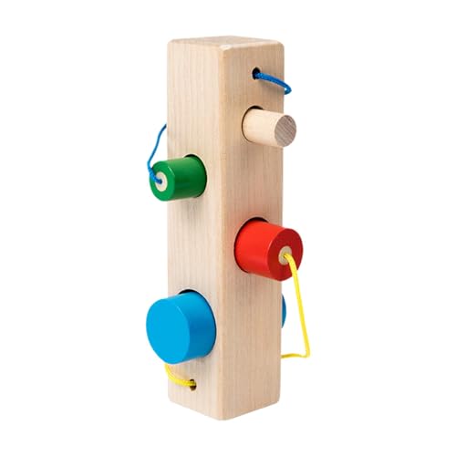 Schnür-Puzzle-Spielzeug, Spitzenspielzeug, Holzzylinder, Reise-Spielzeug, Lernspielzeug, interaktives Lernspielzeug für die frühe Entwicklung Schnür-Puzzle-Spielzeug, Spitzenspielzeug, Holzzylinder, Reise-Spielzeug, Lernspielzeug, interaktives Lernspielzeug für die frühe Entwicklung von Celuicion