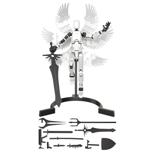 Zusammenbau-Actionfigur, Druck-Action-Figur | Zusammenbau von beweglichen Roboter-Actionfiguren | Gelenkroboter, multifunktionales dekoratives Montagespielzeug mit mehreren Zusammenbau-Actionfigur, Druck-Action-Figur | Zusammenbau von beweglichen Roboter-Actionfiguren | Gelenkroboter, multifunktionales dekoratives Montagespielzeug mit mehreren von Celuicion