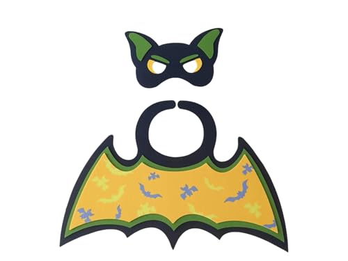 Celvibe Drachenflügel Masken Set, Drachen Kostüm für Kinder, Halloweenanzug Drachenanzug für Jungen für Halloween-Partys, Cosplay (Green) von Celvibe