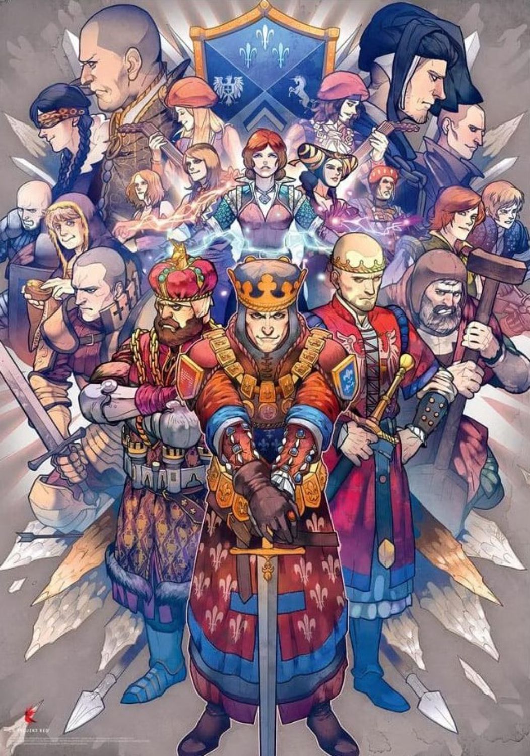 Cenega Puzzle 500 Teile – The Witcher: Northern Realms - von Cenega