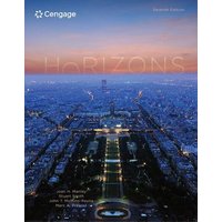 Horizons, Student Edition: Introductory French von Cengage Learning
