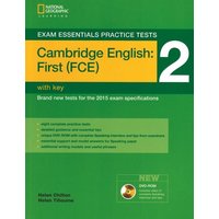 Exam Essentials: Cambridge First Practice Tests 2 W/Key + DVD-ROM von Cengage