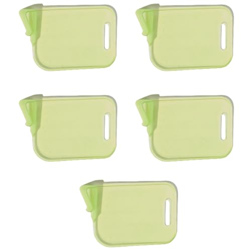5pcs Kunststoff Trading Card Box Baffle Clip Multilayer Game Card Box Spacer Speicherklassifizierung Barrier Platte Kunststoff Handel Tafel Clip von Cenifin