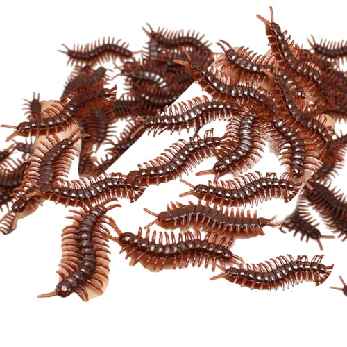Cenifin 100 Zählen Künstliche Fehler Flexible Kakerlaken Für Halloweens Tricks Ornament Und Kinderunterhaltung Party Trick Gadgets Cenifin 100 Zählen Künstliche Fehler Flexible Kakerlaken Für Halloweens Tricks Ornament Und Kinderunterhaltung Party Trick Gadgets von Cenifin