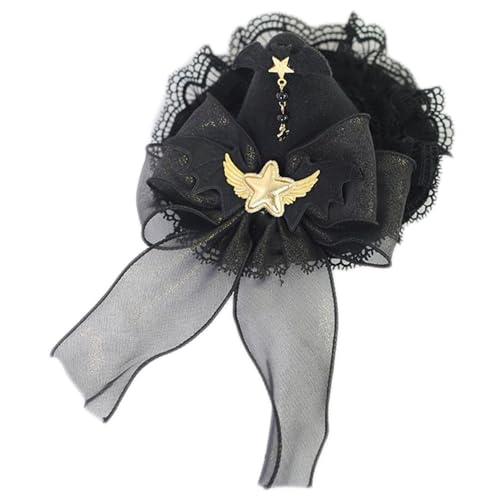 Cenifin Halloween Süße Spitze Hexenhut Haare Clip Kegel Süße Haarnadel Haarnadel Witch Party Foto Requisiten Halloween Party Accessoires Für Kinder von Cenifin