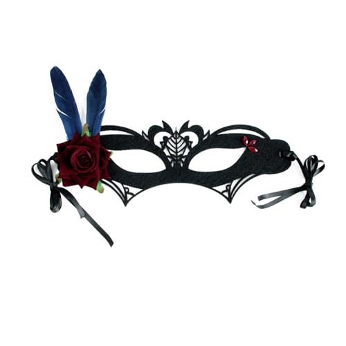 Cenifin Rose Face Cover Maskerade Half Halloween Kostüm Venezianer Für Party Halloween Maske Strasssteine Maskerade Für Party Cenifin Rose Face Cover Maskerade Half Halloween Kostüm Venezianer Für Party Halloween Maske Strasssteine Maskerade Für Party von Cenifin