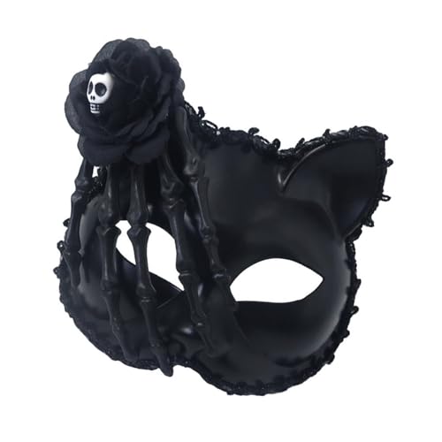 Masquerade Füchse Rose Skelette Halbgesicht Halloween Kostüm Für Party Carnivals Hochzeit Masquerade Halbgesicht Füchse Halloween Rose Skelette Masquerade Füchse Rose Skelette Halbgesicht Halloween Kostüm Für Party Carnivals Hochzeit Masquerade Halbgesicht Füchse Halloween Rose Skelette von Cenifin