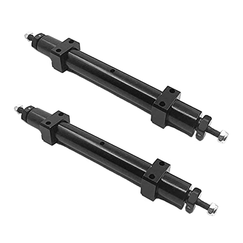 Censous 2 x Achse aus Metall ohne Stromversorgung 120 mm / 140 mm für 1/14 Anhänger 1/10 RC Car DIY Modifikation -120 mm Censous 2 x Achse aus Metall ohne Stromversorgung 120 mm / 140 mm für 1/14 Anhänger 1/10 RC Car DIY Modifikation -120 mm von Censous