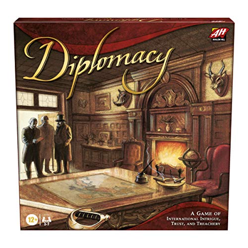 Cenyo Hasbro Gaming Avalon Hill Diplomacy Cooperative Board Game, European Political Themed Strategy Game, Ages 12 and Up, 2-7 Players von Hasbro Gaming