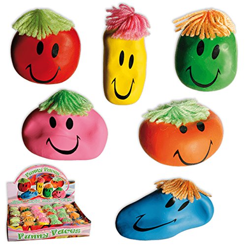 Cepewa Antistress Ball Quetschball Knautschball Lachgesicht Knetball Funny Face Haare Bunt Cepewa Antistress Ball Quetschball Knautschball Lachgesicht Knetball Funny Face Haare Bunt von Cepewa