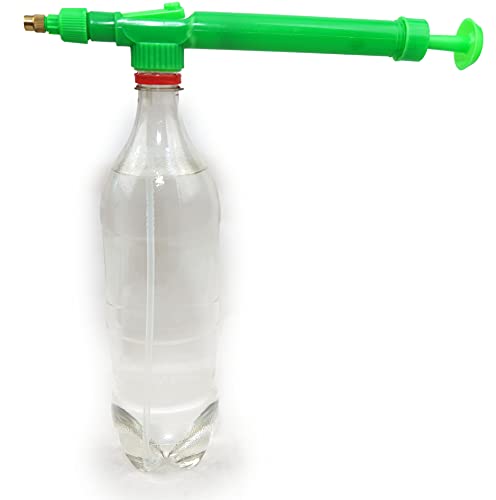 Wasserbombenpumpe Wasserpistole Universalaufsatz Aufsatz für PET Flaschen zum Befüllen von Wasserbomben oder nassspritzen, Pflanzensprüher, inkl. 50 Wasserbomben von Cepewa