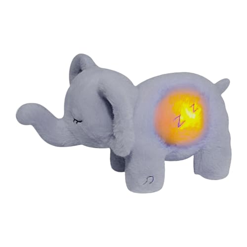 Breathing Plush Elephant, Soothing Stuffed Toy with Breathing Sound, Stress Relief Companion for Kids, Soft Plush Material, Ideal for Comfort and Sleep, Single Unit von Ceprznvey