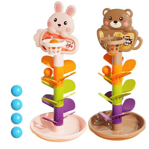 Ceprznvey Ball Drop Toy, Baby Ramp Track, Toddler Basketball Tower, Interactive Rolling Game, Early Learning Development, Birthday Gift for Kids, Baby Motor Skill Toy 12.99 von Ceprznvey